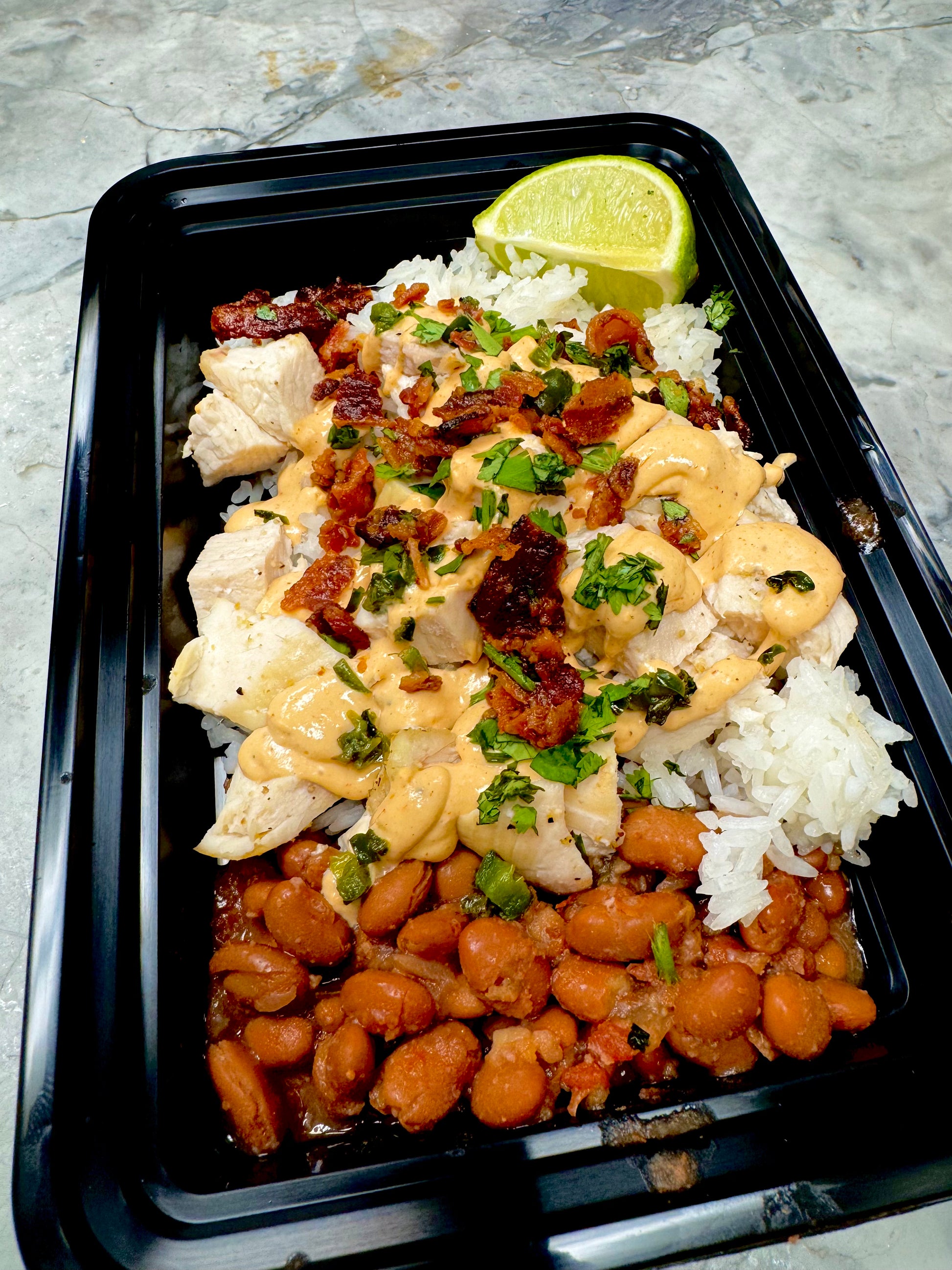 Teriyaki Chicken, Rice & Veggies Meal from Fit Foodie Meals