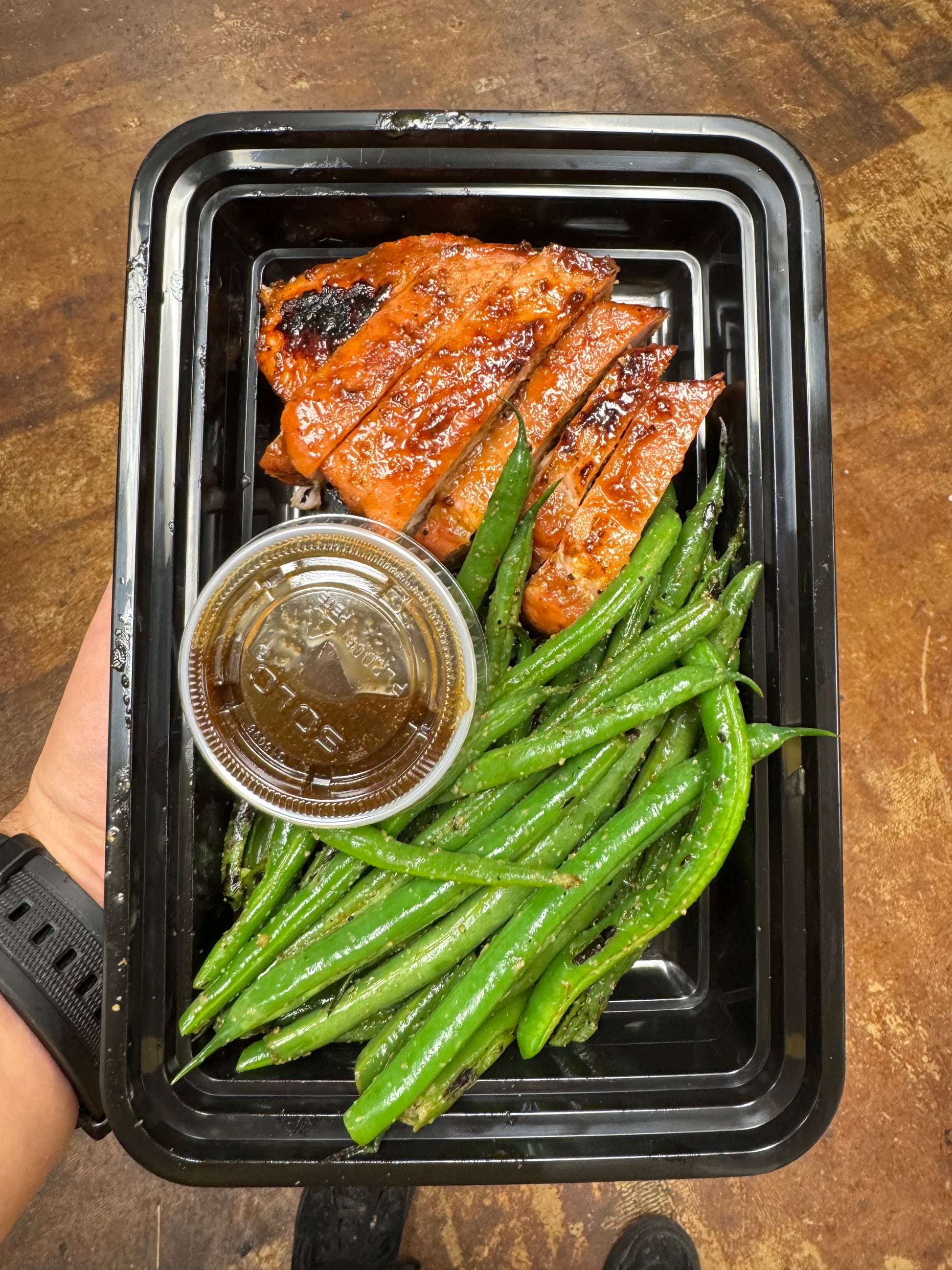 Teriyaki Chicken, Rice & Veggies Meal from Fit Foodie Meals