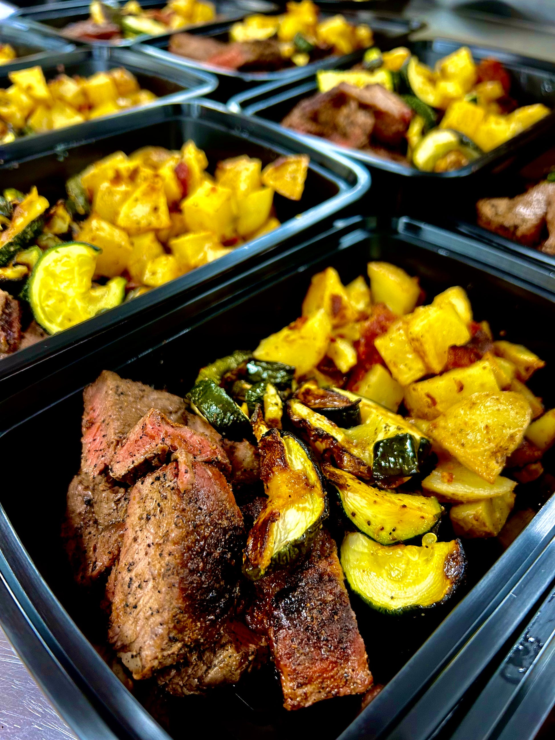 Teriyaki Chicken, Rice & Veggies Meal from Fit Foodie Meals