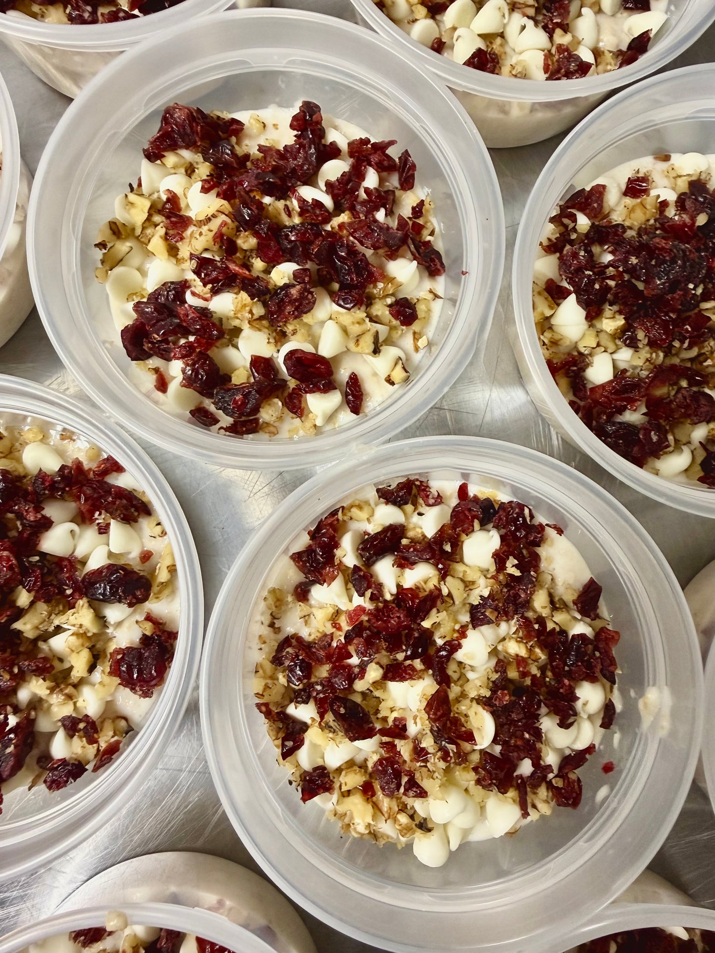 Cranberry Walnut White Chocolate Oats