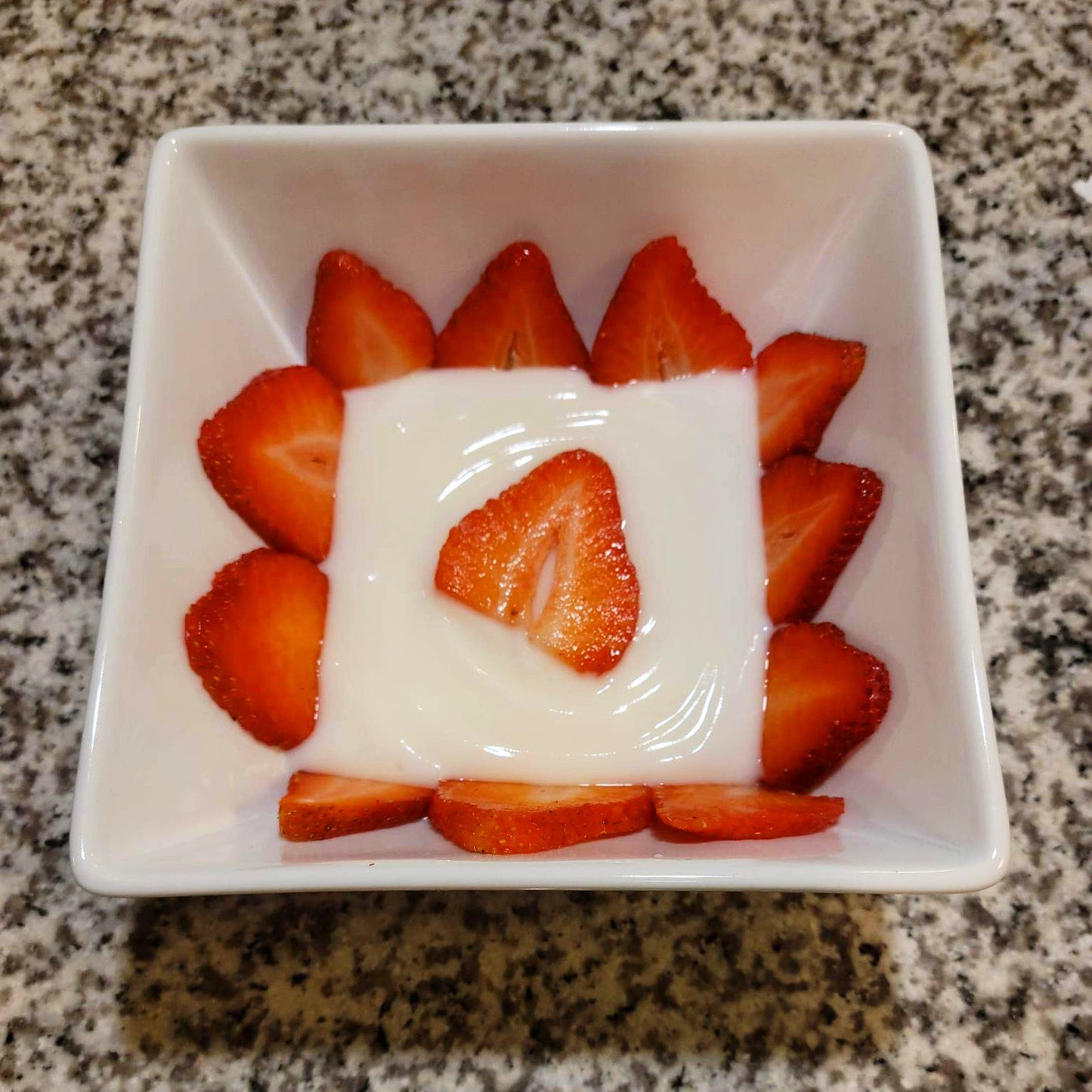 Greek Yogurt & Strawberries
