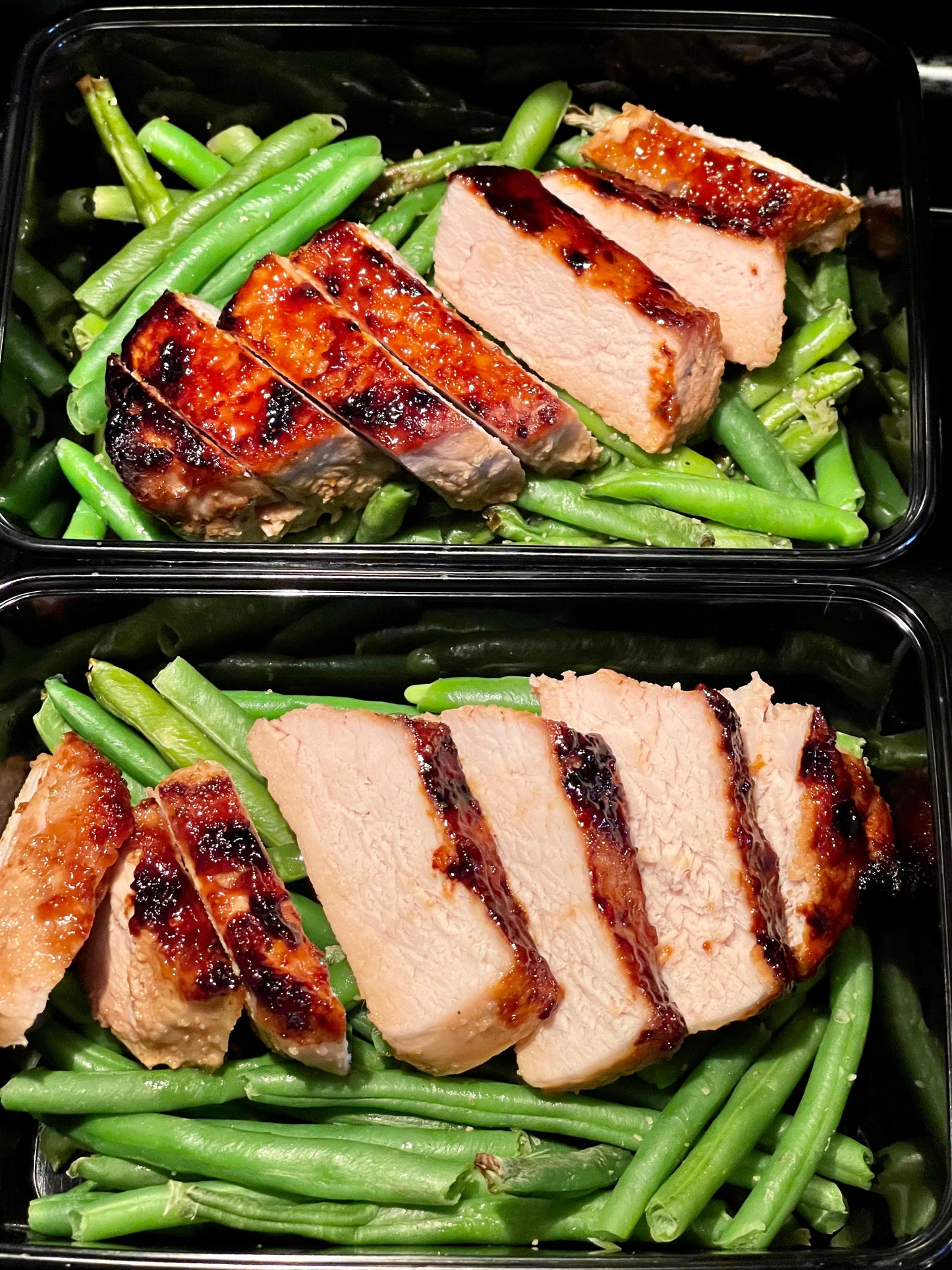 Teriyaki Pork w/Cheddar Mashed Potatoes