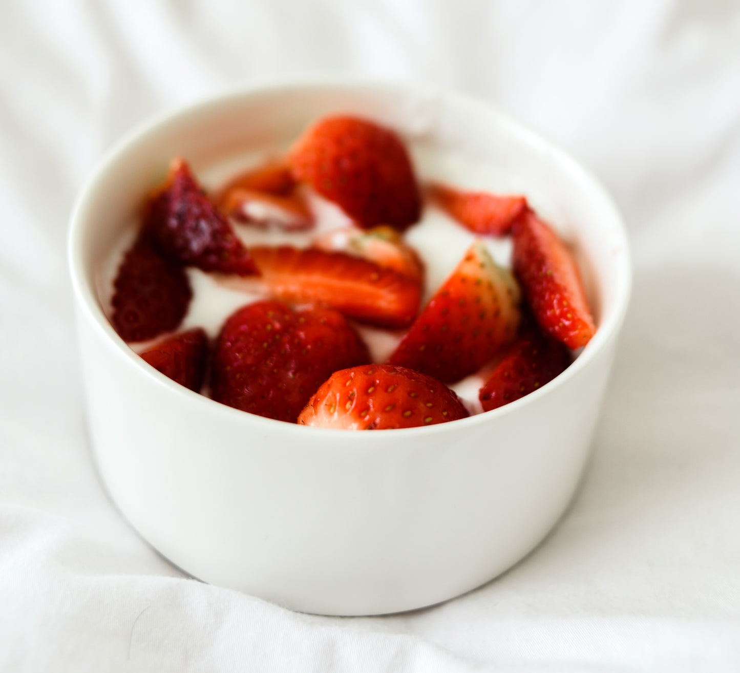 Greek Yogurt & Strawberries
